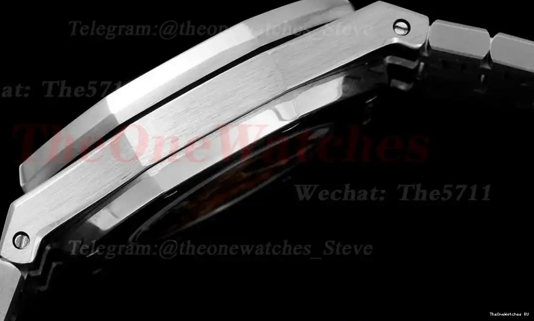 Fake A23J(Erotic) SS SS Oak tourbillon Stk Black Royal ABF 0507